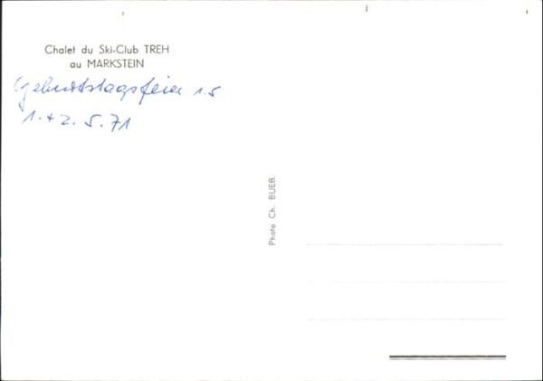 Markstein Le Chalet du Ski-club TREH – Bild 2