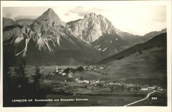 Lermoos Tirol Sonnenspitze Wampeten Schrofen
