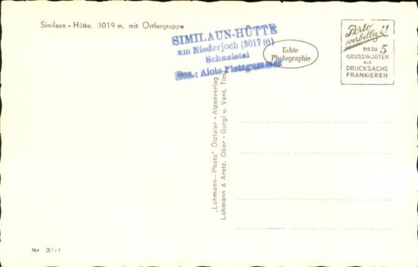 Similaunhuette Ortlergruppe – Bild 2