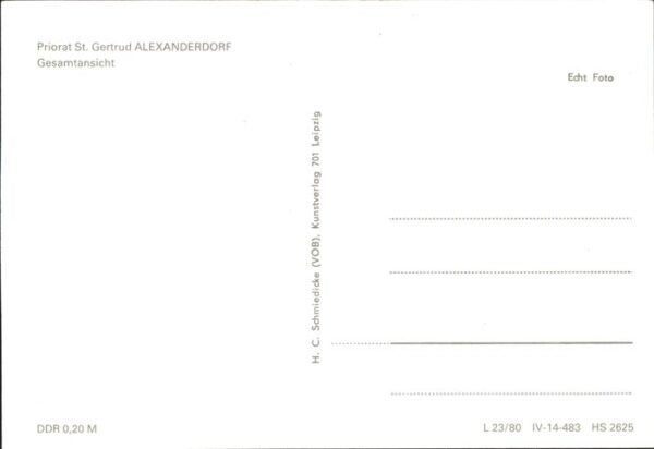 Alexanderdorf Priorat St Gertrud – Bild 2
