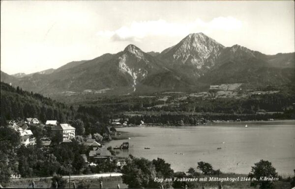 Egg Kaernten Faakersee Mittagskogel