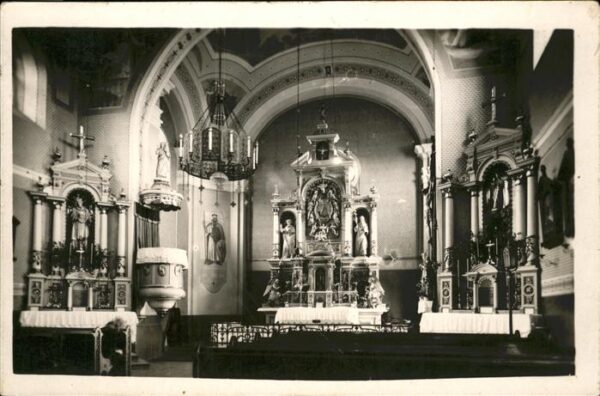 Male Svatonovice Klein Schwadowitz Kirche Inneres