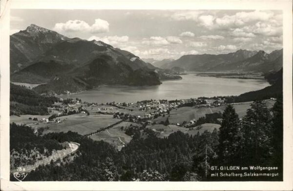 St Gilgen Wolfgangsee Schafberg