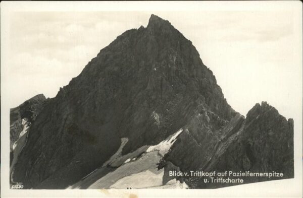 Pazielfernerspitze Trittscharte Lechtaler Alpen