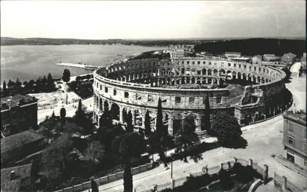 Pola Pula Croatia Amphitheater