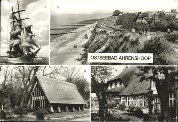 Ahrenshoop Segelschulschiff Kirche Steilküste