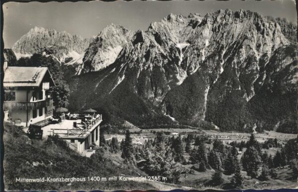 Mittenwald Karwendel Tirol Kranzberghaus Karwendel