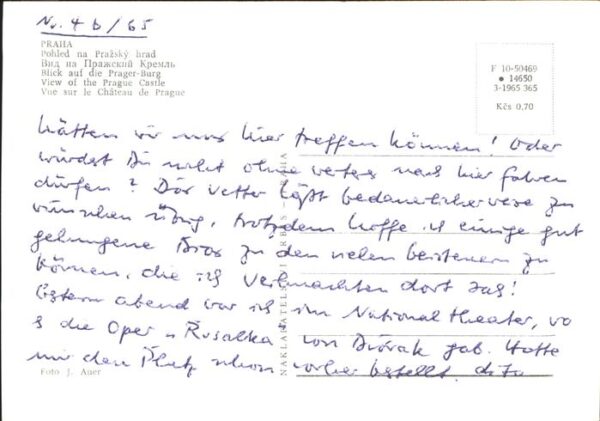 Prag Prahy Prague Prager Burg – Bild 2