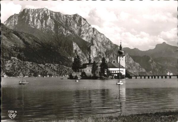 Gmunden Salzkammergut Traunsee Schloss Ort