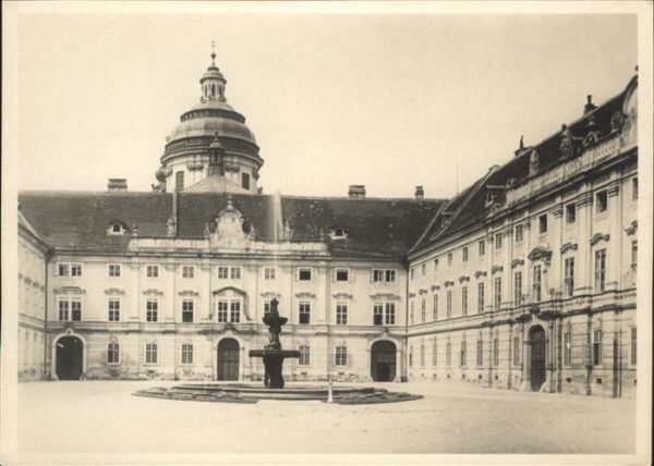 Melk Donau Kloster Springbrunnen