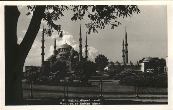 Istanbul Constantinopel Mosquee de Sultan Ahmet