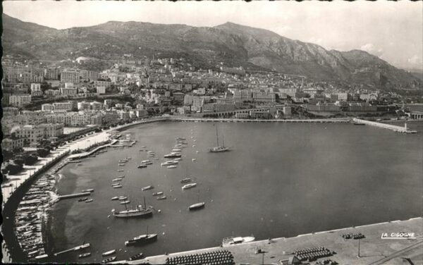 Monaco Monte Carlo Fliegeraufnahme Schiff