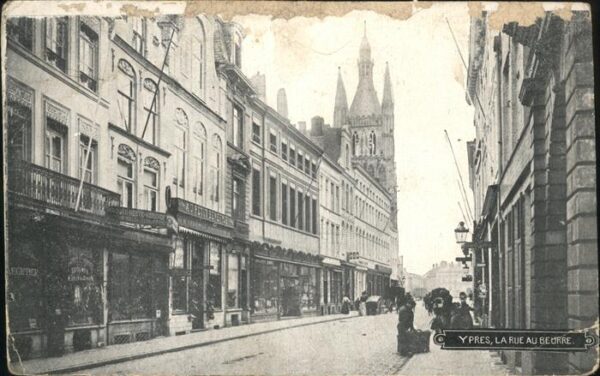 Ypern Ypres Rue au Beurre