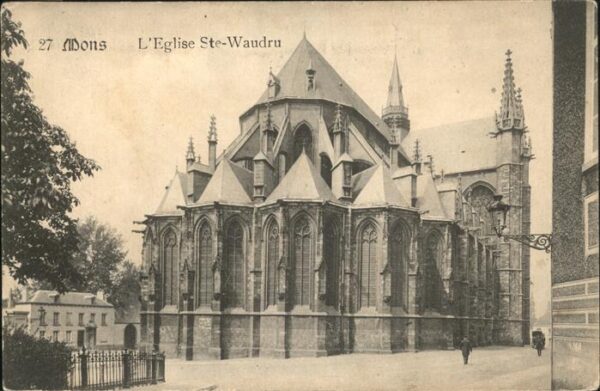 Mons Hainaut Eglise Ste Waudru