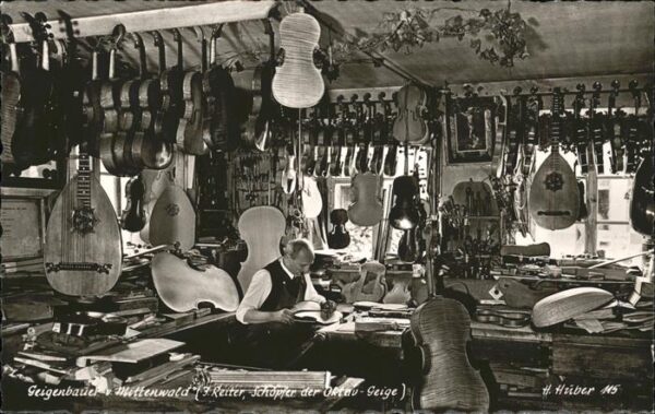 Geige Geigenbauer Mittenwald Handwerk