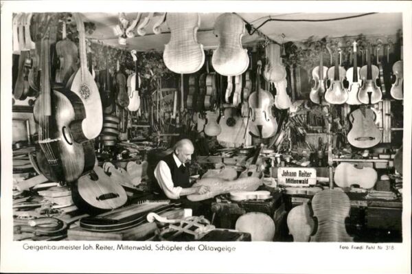 Geige Geigenbauwerkstätte Mittenwald Oktavgei