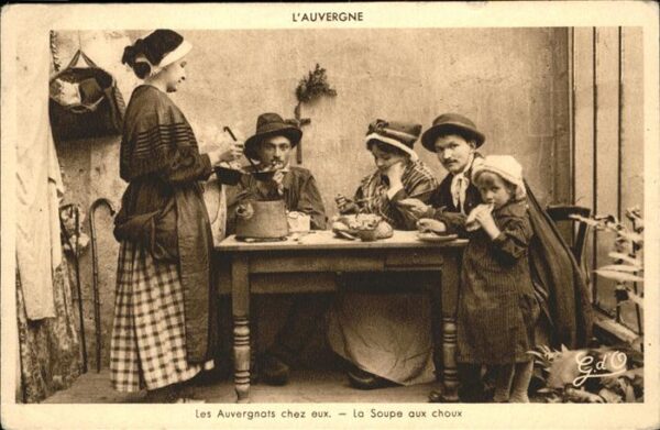 Trachten Frankreich Les Auvergnats Essen