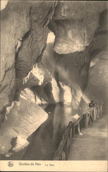 Hoehlen Caves Grottes Grottes de Han Tropfstein Le Styx