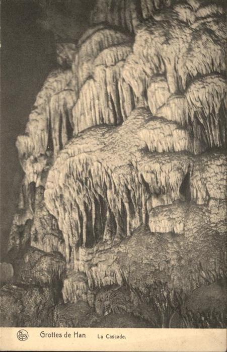 Hoehlen Caves Grottes Grottes de Han Tropfstein La Cascade