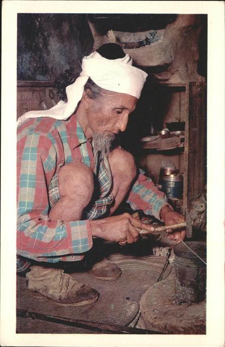 Handwerk Silberschmied Afghanistan