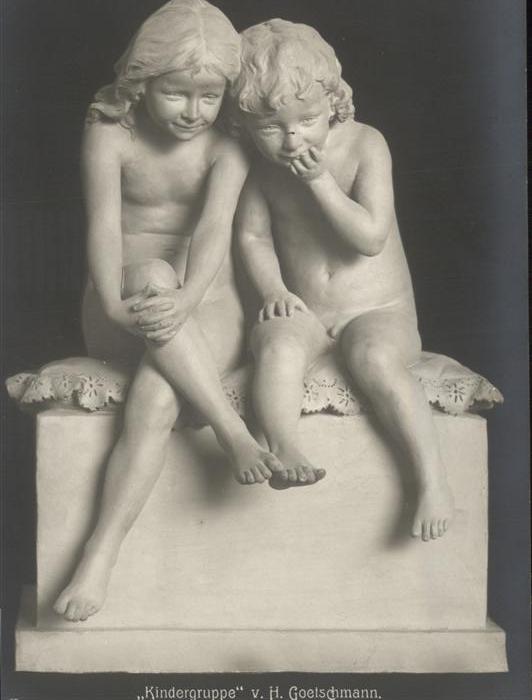 Skulpturen Kindergruppe