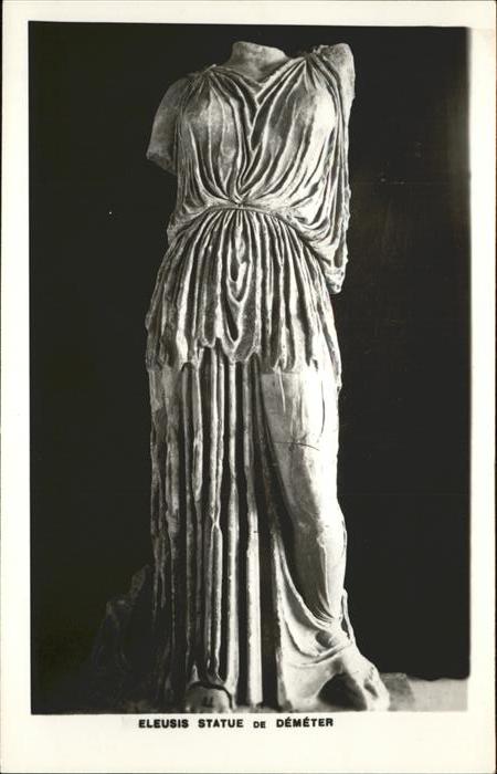 Skulpturen Eleusis Demeter