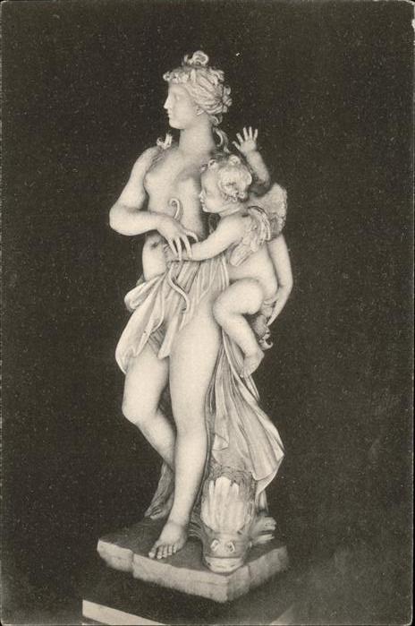 Skulpturen Kassel Marmorbad Venus Amor