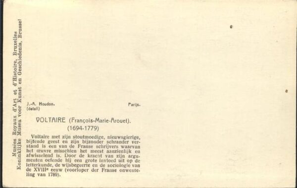 Persoenlichkeiten Voltaire Francois-Marie-Arouet – Bild 2