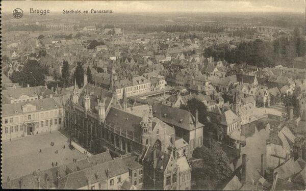 Brugge Stadhuis en Panorama