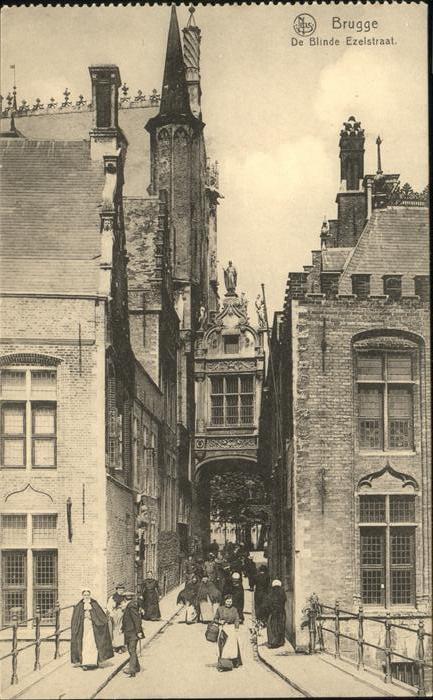 Brugge De Blinde Ezelstraat