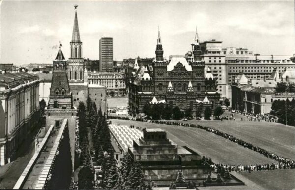 Moskau Moscou Roter Platz