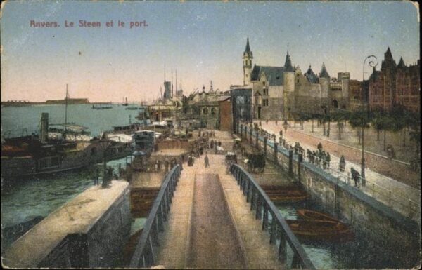 Anvers Antwerpen Steen le Port