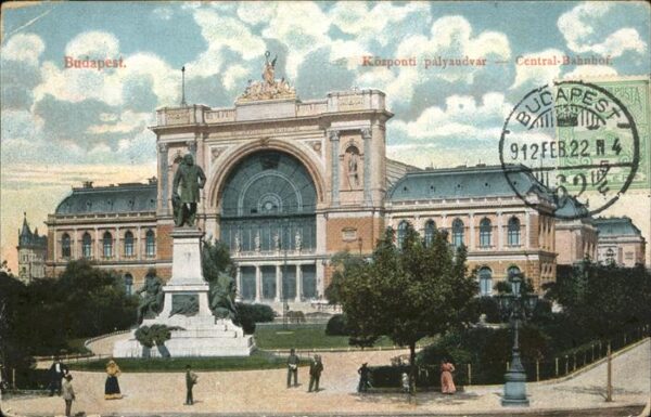 Budapest Központi palyaudvar Bahnhof