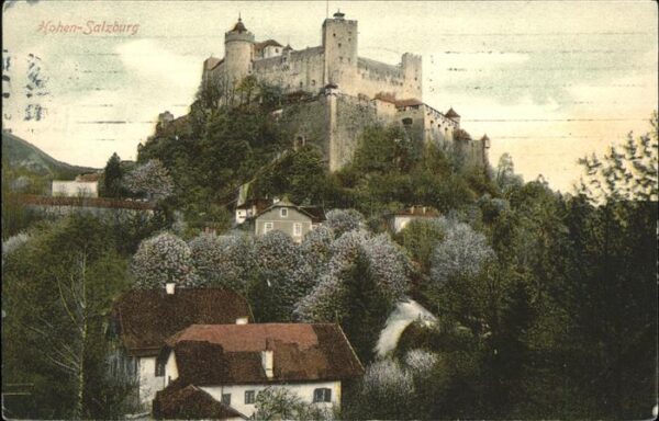 Salzburg Oesterreich Hohen-Salzburg