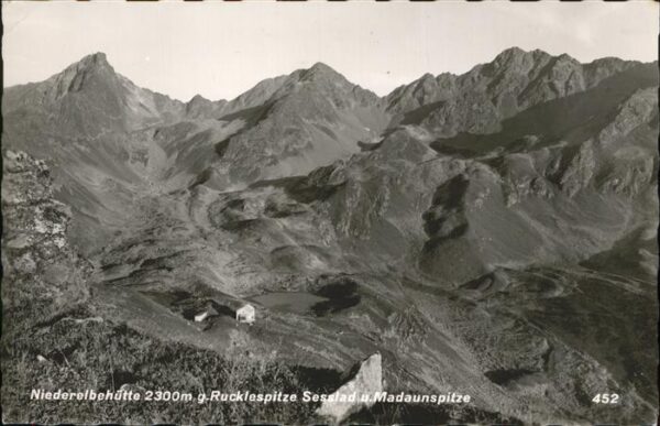 Kappl Tirol Niederelbehütte Rucklespitze Sesslad