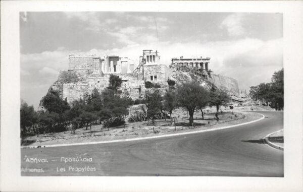 Athenes Athen Les Propylees