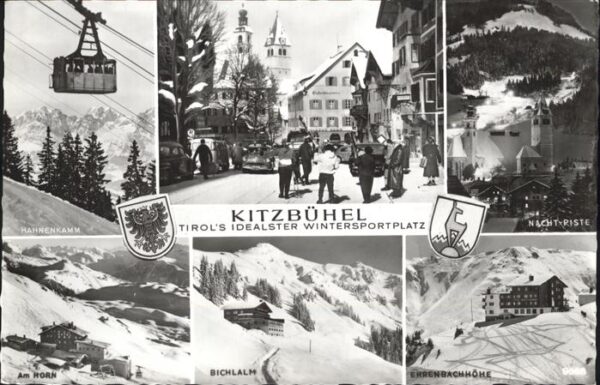 Kitzbuehel Tirol Hahnenkamm Nacht-Piste Am Horn Bichlalm