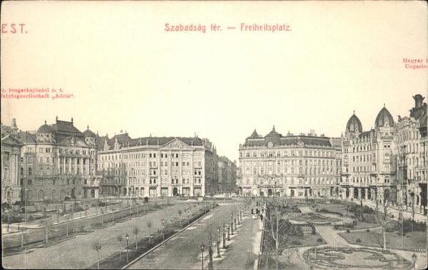 Budapest Szabadsag ter. Freiheitsplatz