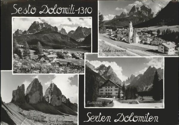 Sesto Sexten Suedtirol Sexten Moos Fischleintal Drei Zinnen