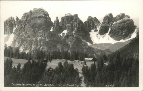 Frohneben Alm Stubai Kalkkögl