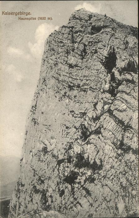 Kaisergebirge Naunspitze