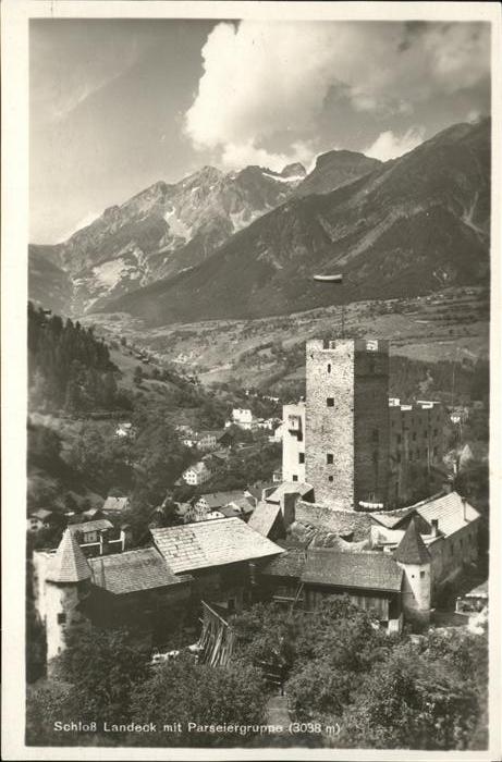 Landeck Tirol Schloss  Parseiergruppe