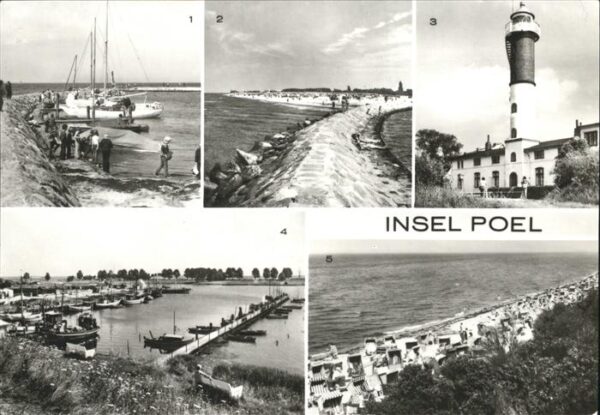 Poel Insel Leuchtturm Hafen