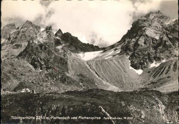 Tuebingerhuette Plattenjoch Plattenspitze