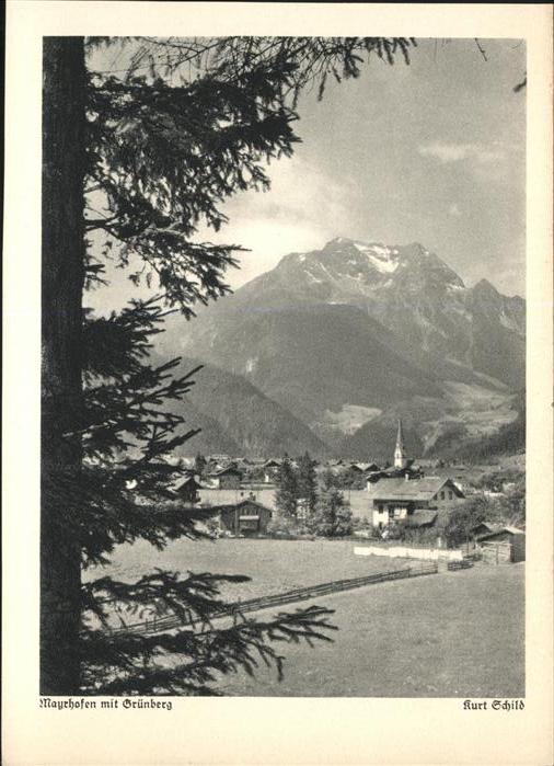 Mayrhofen Zillertal Grünberg