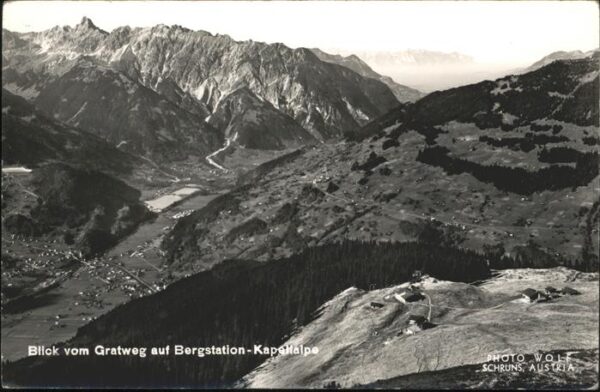 Schruns Vorarlberg Kapellalpe Bergstation