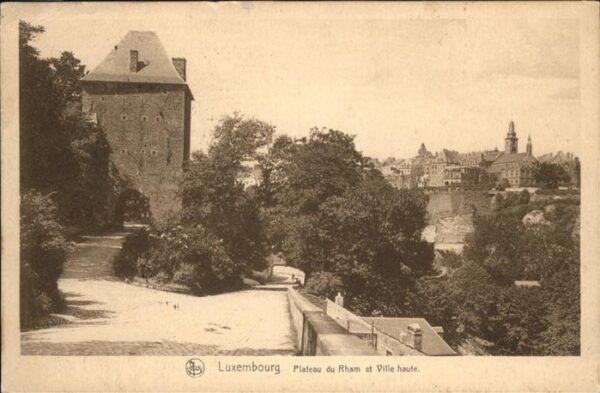 LUXEMBOURG  Luxemburg Plateau du Rham