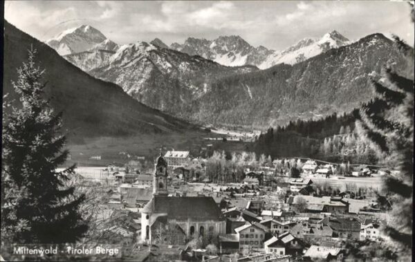 Mittenwald Karwendel Tirol Tiroler Berge