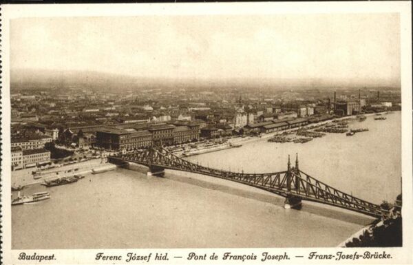 Budapest Franz-Josefs-Brücke