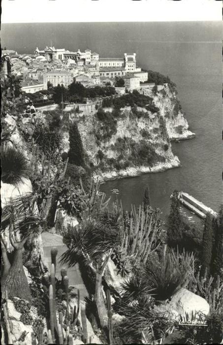 Monaco le Rocher Jardin Exotique